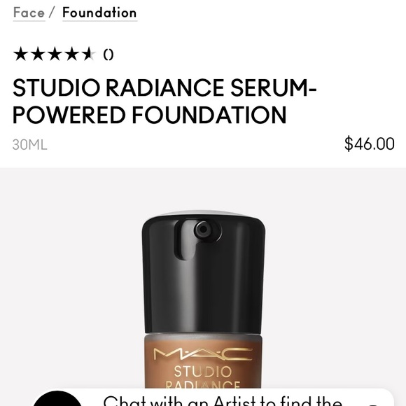 x1 MAC NC55 STUDIO RADIANCE SERUM POWDERED FOUNDATION BRAND NEW BOXED - Picture 11 of 11